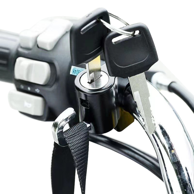 Commuter Bike Lock - Uniwersalny zamek do kasku motocyklowego, antykradzieżowy,