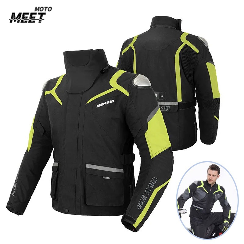 Cycling Commute Jacket - Kurtka motocyklowa, odporna na zimno, wodoodporna,