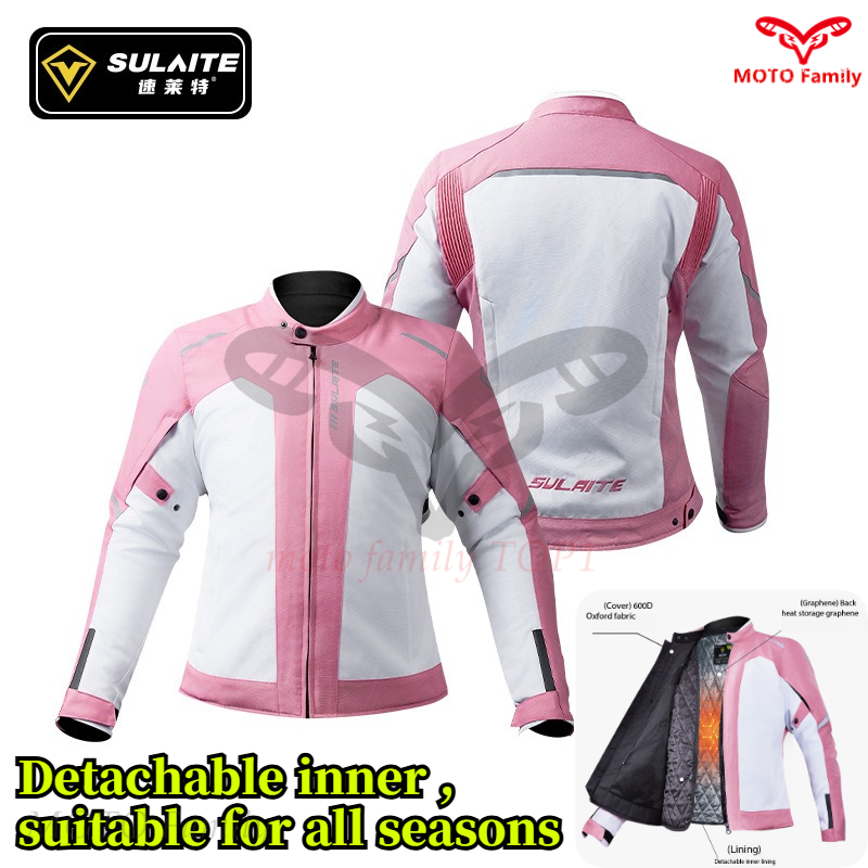 Cycling Commute Jacket - Damski kombinezon motocyklowy na 4 pory