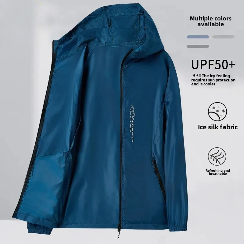Cycling Commute Jacket - Letnia męska kurtka przeciwsłoneczna, ultralekka, z