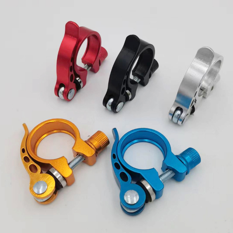 Commuter Bike Lock - Zacisk sztycy rowerowej 31.8/34.9mm z szybkim