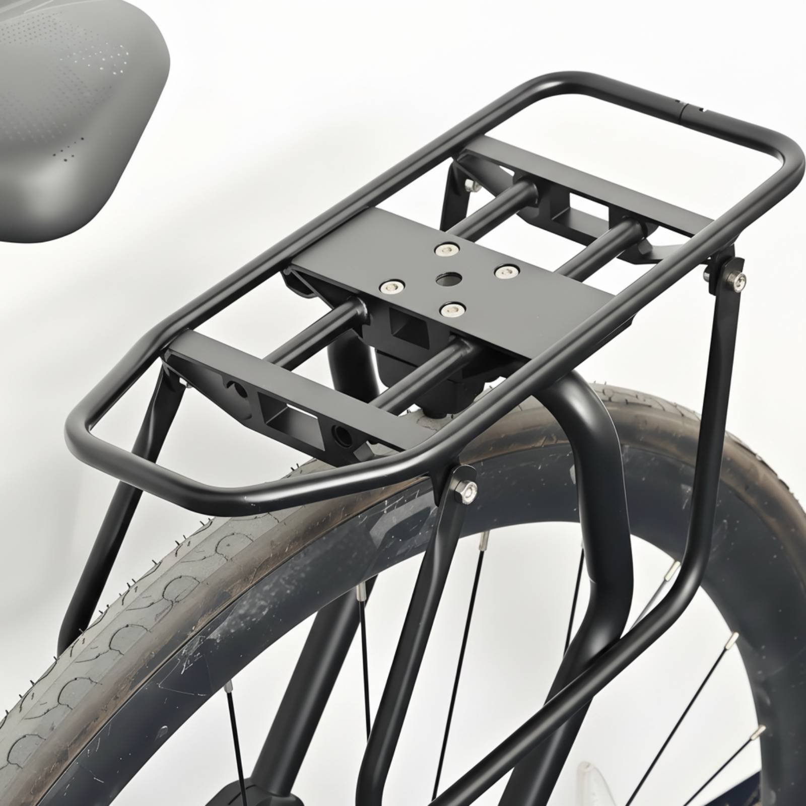 Cycling For Commute - Lekki aluminiowy bagażnik rowerowy na tylne