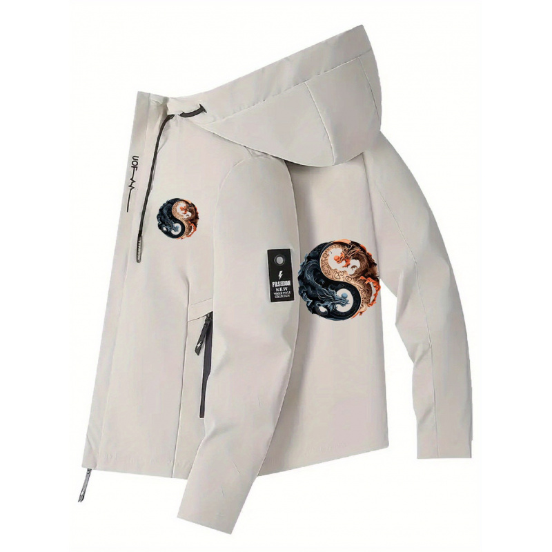Cycling Commute Jacket - Męska kurtka z kapturem - wiatroodporna