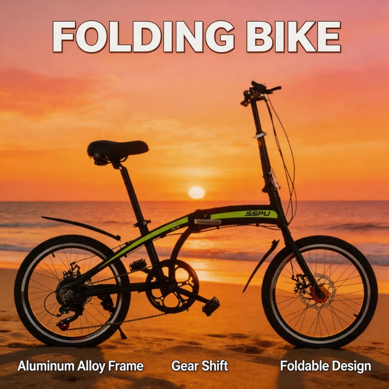 20-calowy lekki składany rower – Commuting With Bike recenzja i cena