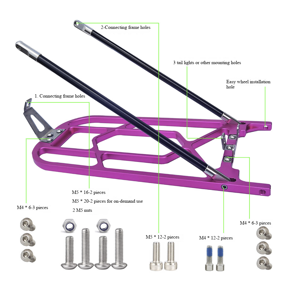 Aluminiowy tylny bagażnik do r – Cargo Rack Aluminum recenzja i cena