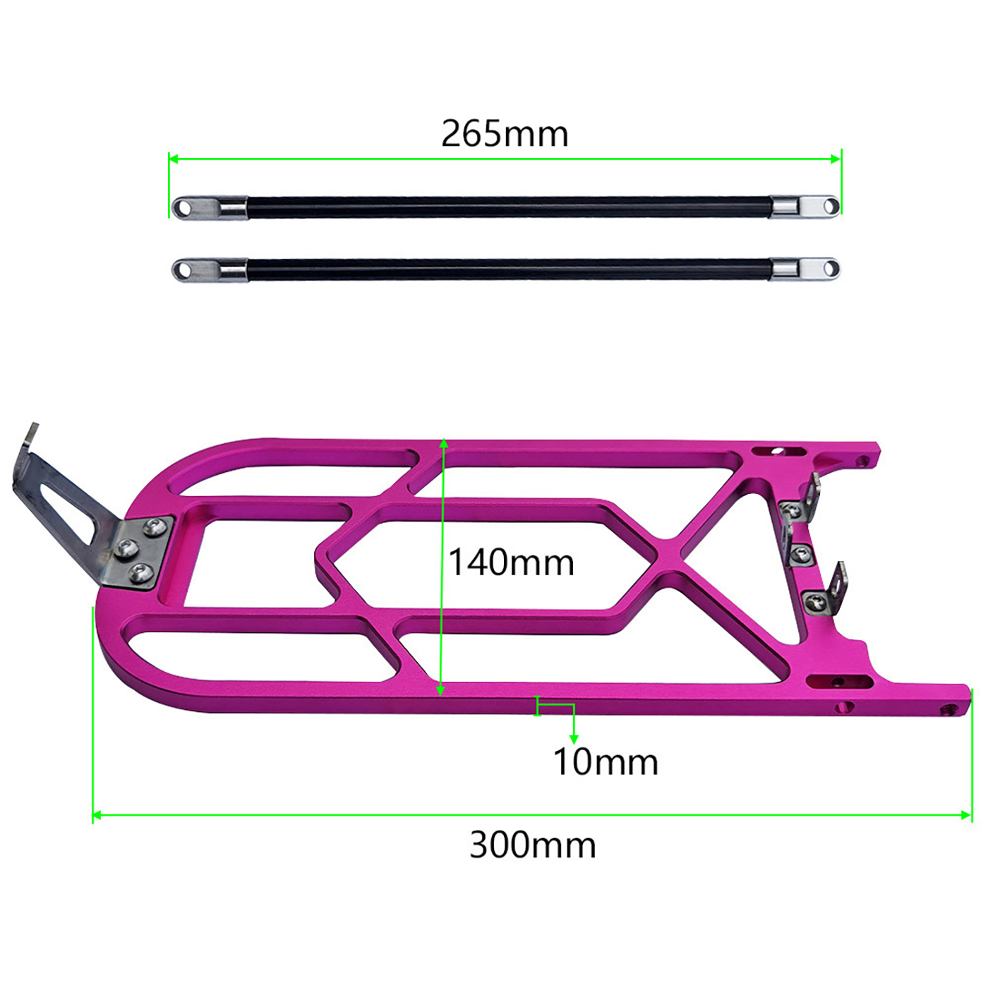 Aluminiowy tylny bagażnik do r – Cargo Rack Aluminum recenzja i cena