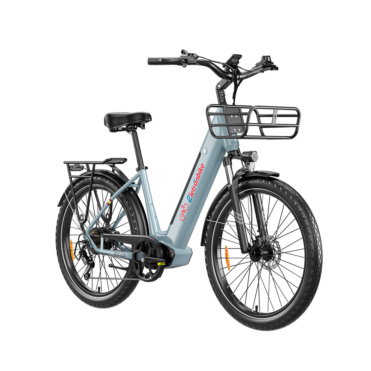 ELETRONBIKE OC26 Silnik w tyln – Commuting With Bike recenzja i cena