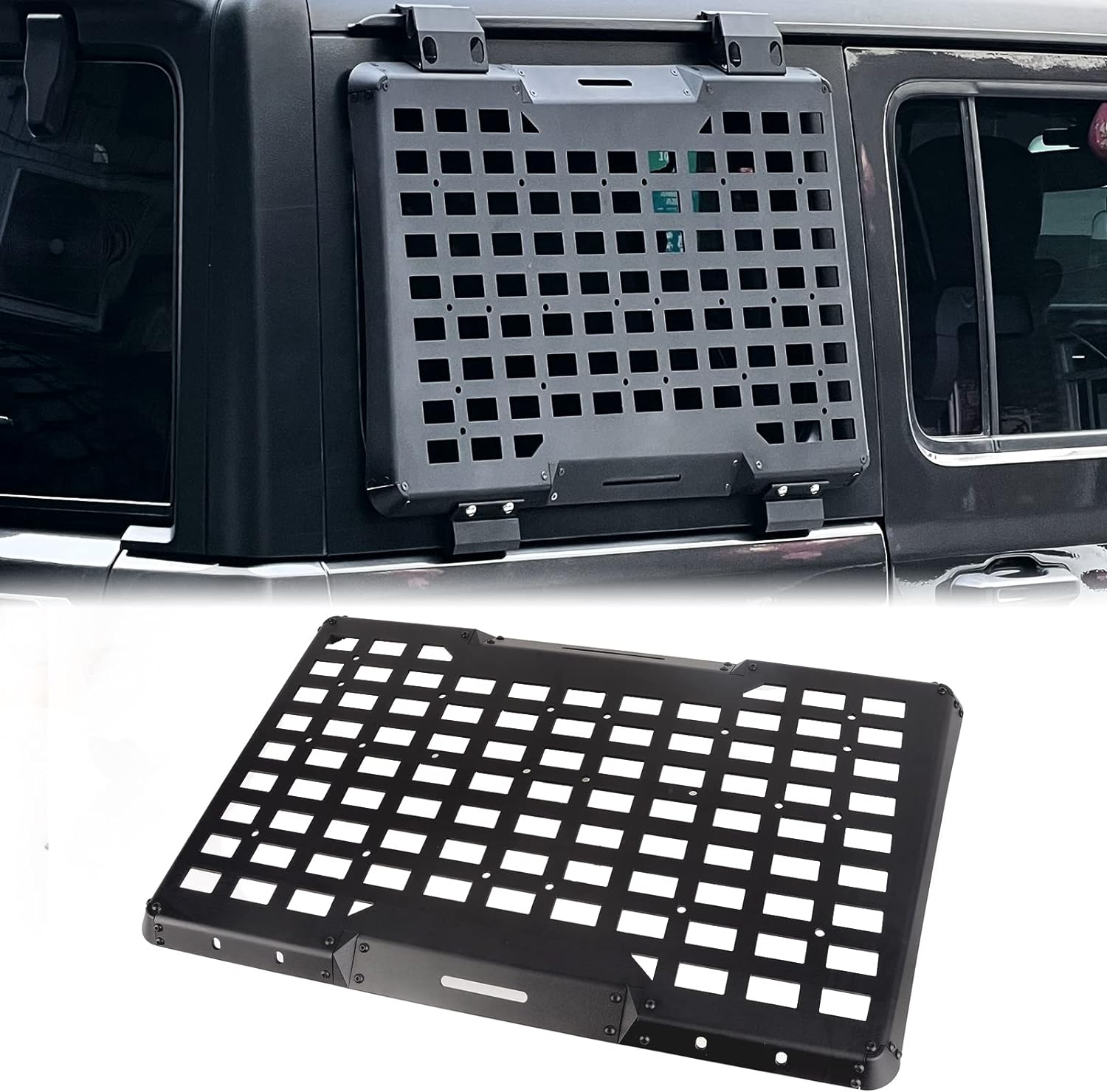 Modułowy panel Molle na tylną  – Cargo Rack Aluminum recenzja i cena
