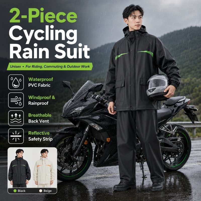 Wodoodporny kombinezon rowerow – Cycling Commute In Rain recenzja i cena