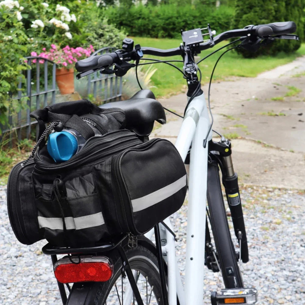 Torba rowerowa na bagażnik 27L – Cycling Commute In Rain recenzja i cena