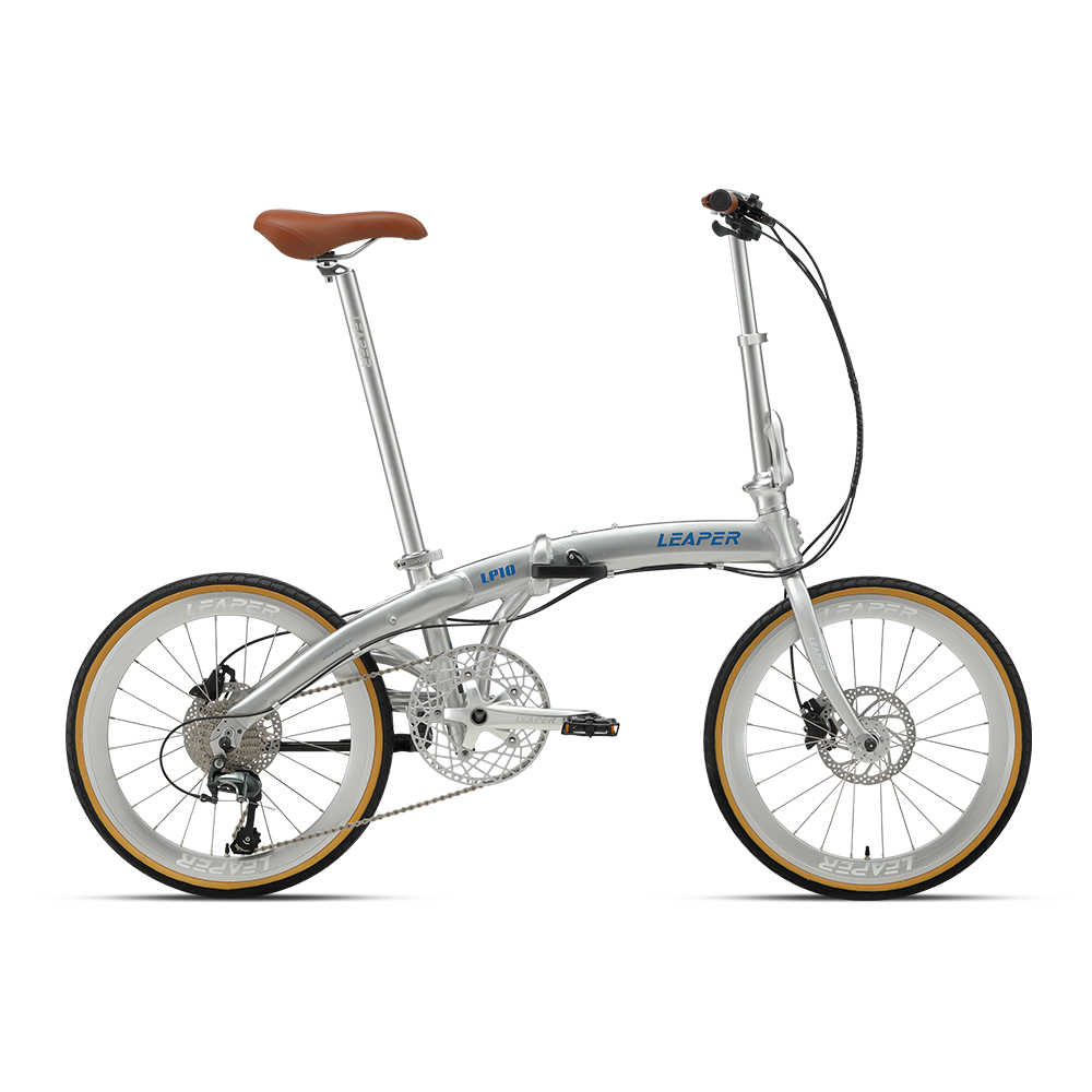 Brązowa skórzana nowa rowerka  – Commuting With Bike recenzja i cena